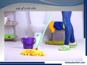 از بین بردن قارچ و کپک سرویس بهداشتی